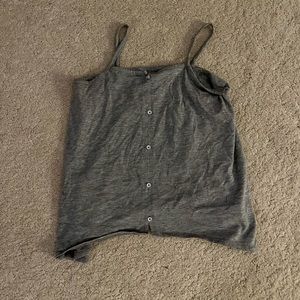 loose grey tank